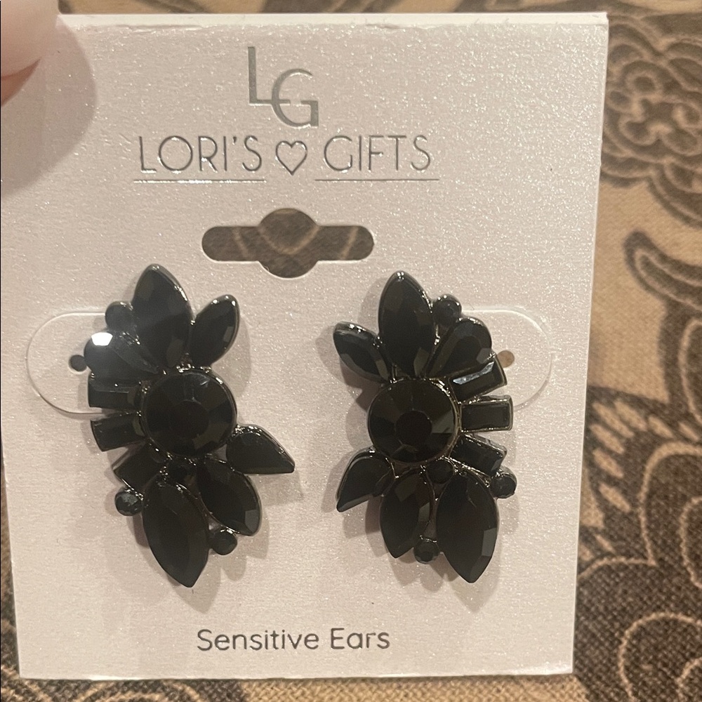 Black Earrings for Sensitive Ears